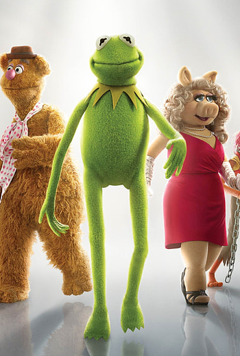 Miss Piggy and Fozzie Bear, Kermit the Frog HD phone wallpaper