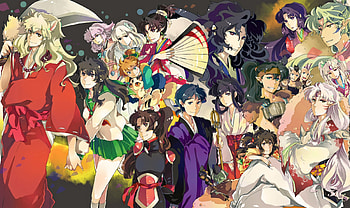The Gangs All Here, final, inuyasha, act, gang HD wallpaper