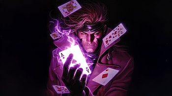 Gambit Sorcerer, gambit, superheroes, artwork, digital-art, ai, deviantart HD wallpaper