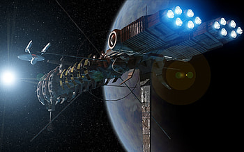 star trek, starship, stars, planet, sun HD wallpaper
