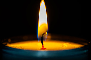 Fire, Macro, Miscellanea, Miscellaneous, Candle, Wick HD wallpaper