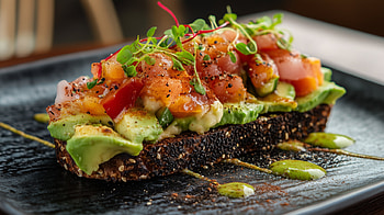 Delicious Avocado Toast - A High-Definition Delight, food, avocado toast HD wallpaper