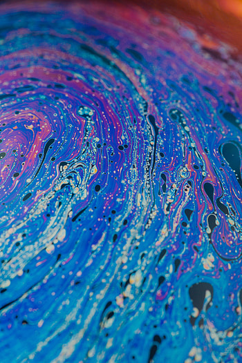 Abstract, Divorces, Multicolored, Motley, Paint, Stains, Spots, Fluid Art HD phone wallpaper