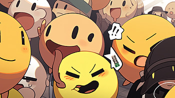 AI-Generated Emoji Art Collection, AI Art, funny, emoji HD wallpaper