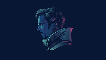 Doctor Strange Minimalist , doctor-strange, superheroes, minimalist, minimalism, artist, artwork, digital-art, dribbble HD wallpaper