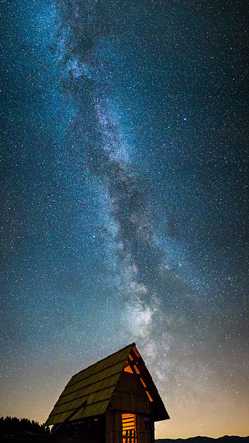 Milky Way, , Michelle Mercado HD phone wallpaper