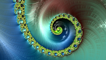 Trippy Psychedelic Fractal, colorful, colors, Abstract, fractal HD wallpaper