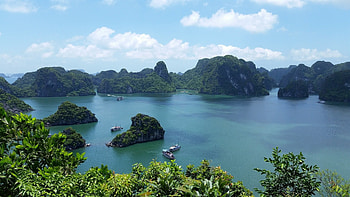 Halong Bay, Intercontinental brand, Vietnam debut, Luxurious getaway HD wallpaper