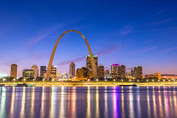 St. Louis skyline, Gateway insurance partners, Insurance, Financial services HD wallpaper