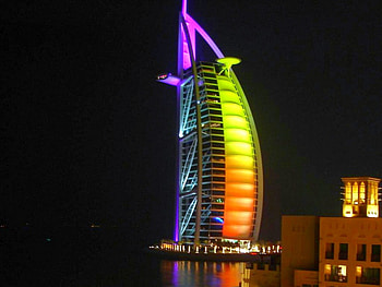 Dubai, cool, beautiful, hotel HD wallpaper