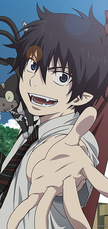 black hair, Blue Exorcist, Anime HD phone wallpaper