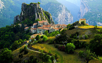 Landscape, Cities, Nature, Mountains HD wallpaper
