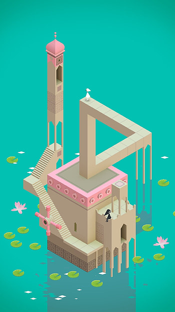 Monument Valley mobile , Imgur album, Harmonious colors, Surreal landscapes HD phone wallpaper