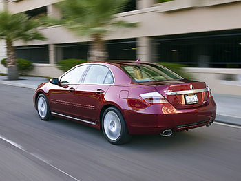 Auto, Acura, Cars, Building, Asphalt, Back View, Rear View, Speed, Style, Akura, Sedan, Rl HD wallpaper