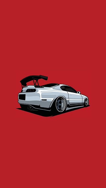 Toyota Supra, autos, vehículo, máquina HD phone wallpaper