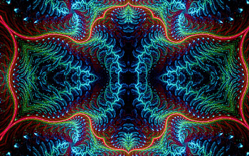 Abstract, Bright, Fractal, Glow, Intricate, Confused HD wallpaper