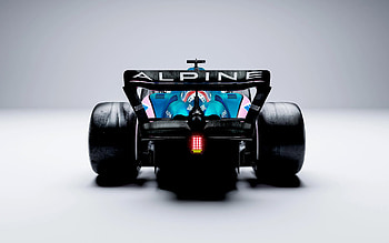 2022, Formula 1, Alpine A522, rear view, exterior, A522, BWT Alpine F1 Team, F1, 2022 season HD wallpaper
