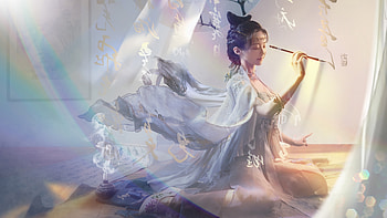 Oriental-Beauty, Women, Oriental, Fantasy, Beauty HD wallpaper