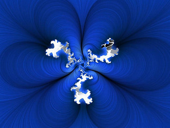 blue&white, beautiful, nice HD wallpaper