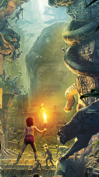 The Jungle Book (Movie), 2016 movie experience, Journey in the wild, Heartwarming tale HD phone wallpaper