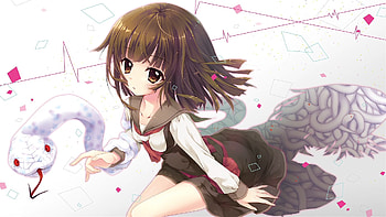 Monogatari, anime, anime-girls HD wallpaper