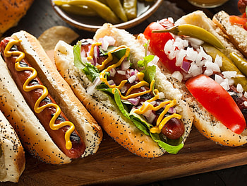 Hot dog , High-quality , Food graphy, Appetizing HD wallpaper