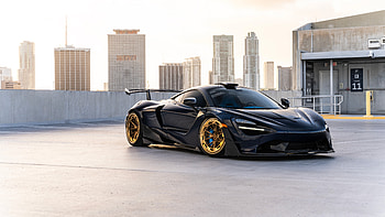 Black Mclaren 720s, mclaren-720s, mclaren, cars HD wallpaper