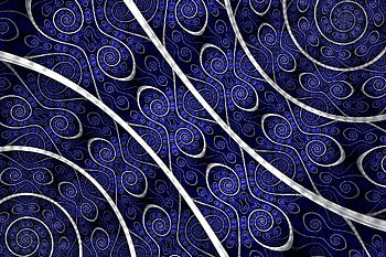 Abstract, Background, Patterns, Lines, Curls HD wallpaper