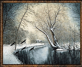 Winter in Canada Series 1 -Birds of winter 2, winter, series, birds, CANADA HD wallpaper