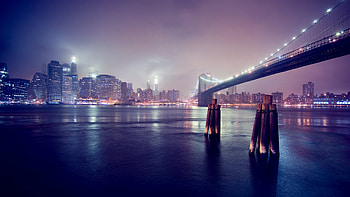 Landscape, Bridges HD wallpaper