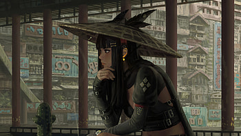 Train Stop Anime , anime-girl, anime, artist, artwork, digital-art, artstation HD wallpaper