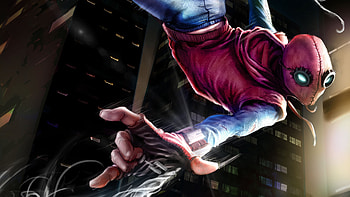 Spider Fan Art, spiderman-into-the-spider-verse, spiderman, superheroes, artwork, artist, digital-art, behance HD wallpaper