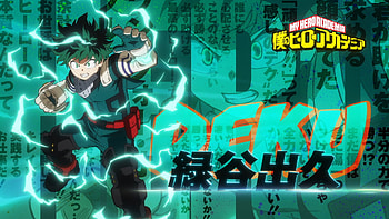 Deku Is Back!!!!, Izuku Midoriya, Anime, My Hero Academia HD wallpaper
