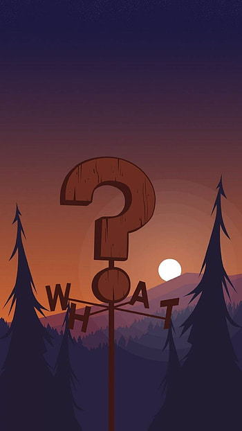 Mystery twins, Gravitational anomalies, Cartoon animation, Fall season HD phone wallpaper