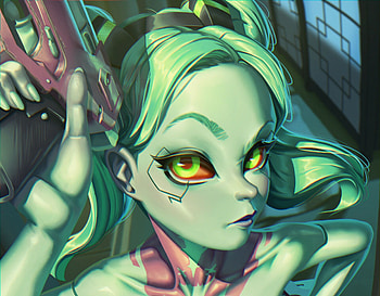 Rebecca | Cyberpunk: Edgerunners, Rebecca (Cyberpunk: Edgerunners), Anime, Cyberpunk: Edgerunners HD wallpaper