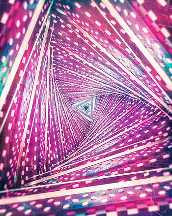 Bright, 3D, Glow, Perspective, Prospect, Tunnel HD phone wallpaper