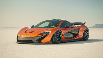 Orange Mclaren P1, mclaren, cars HD wallpaper