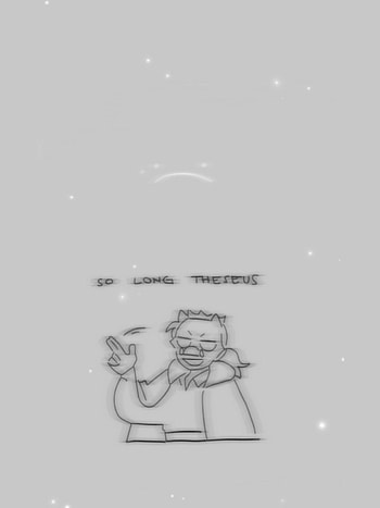 Theseus || Technoblade, aesthetic, minecraft, art, mcyt, quote, fanart, sbi, blurry, dsmp HD phone wallpaper