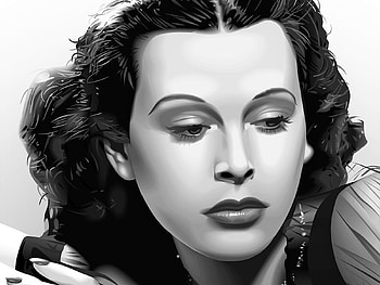 Hedy Lamarr Artwork, Artwork, Hedy Lamarr, Beauty, Art HD wallpaper