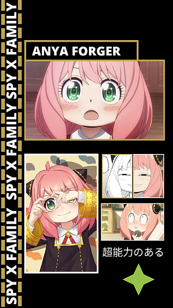 ANYA FORGER, psiquica, Anime, poderes, manga, Anya_Forger, phoenix_530, family, spy HD phone wallpaper