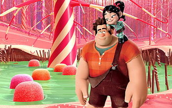 Wreck-It Ralph, Wreck-It Ralph poster , Cartoon art, Playful characters HD wallpaper