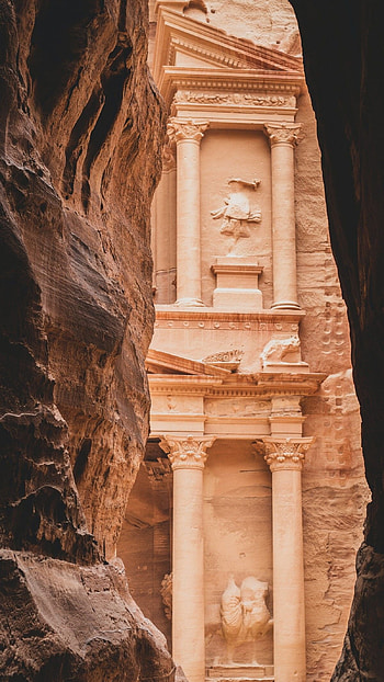 Petra in Jordan, Wadi al mujib, , Live HD phone wallpaper
