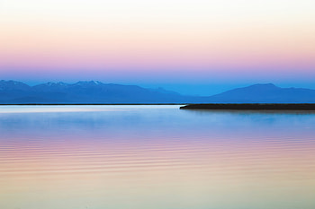Calm Mountains Silhouette, mountains, silhouette, nature HD wallpaper