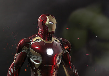 Iron Man Mark 45, iron-man, superheroes, digital-art, artwork, behance HD wallpaper