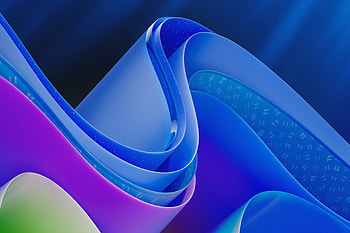 Windows 11. Celebrate the 11th anniversary of the Windows Insider Program with, Windows 11, abstract curves, Abstract, blue, abstract blue HD wallpaper