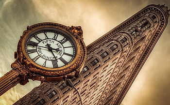 The Twilight Hour, building, clock, architecture, graphy HD wallpaper
