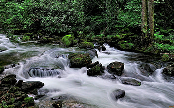 Landscape, Rivers HD wallpaper