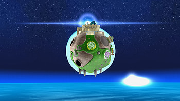 Super Mario Galaxy - Planet, super mario, nintendo, mario, wii, super mario galaxy HD wallpaper