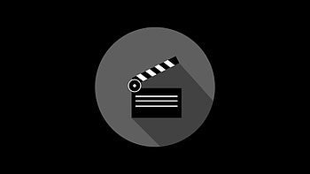 Clapperboard illustrated, Background, Stock video footage HD wallpaper