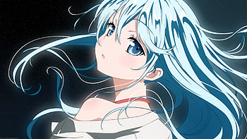 Anime, Girl, Hair HD wallpaper